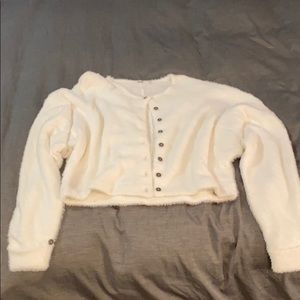 Free People Crop Cardigan